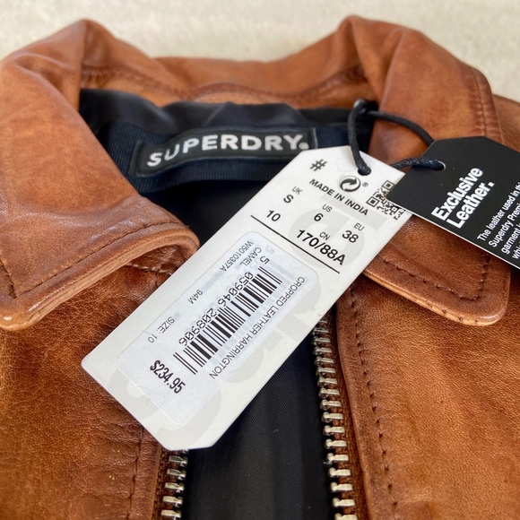 Genuine Leather Jacket - SuperDry - Picture 3 of 11
